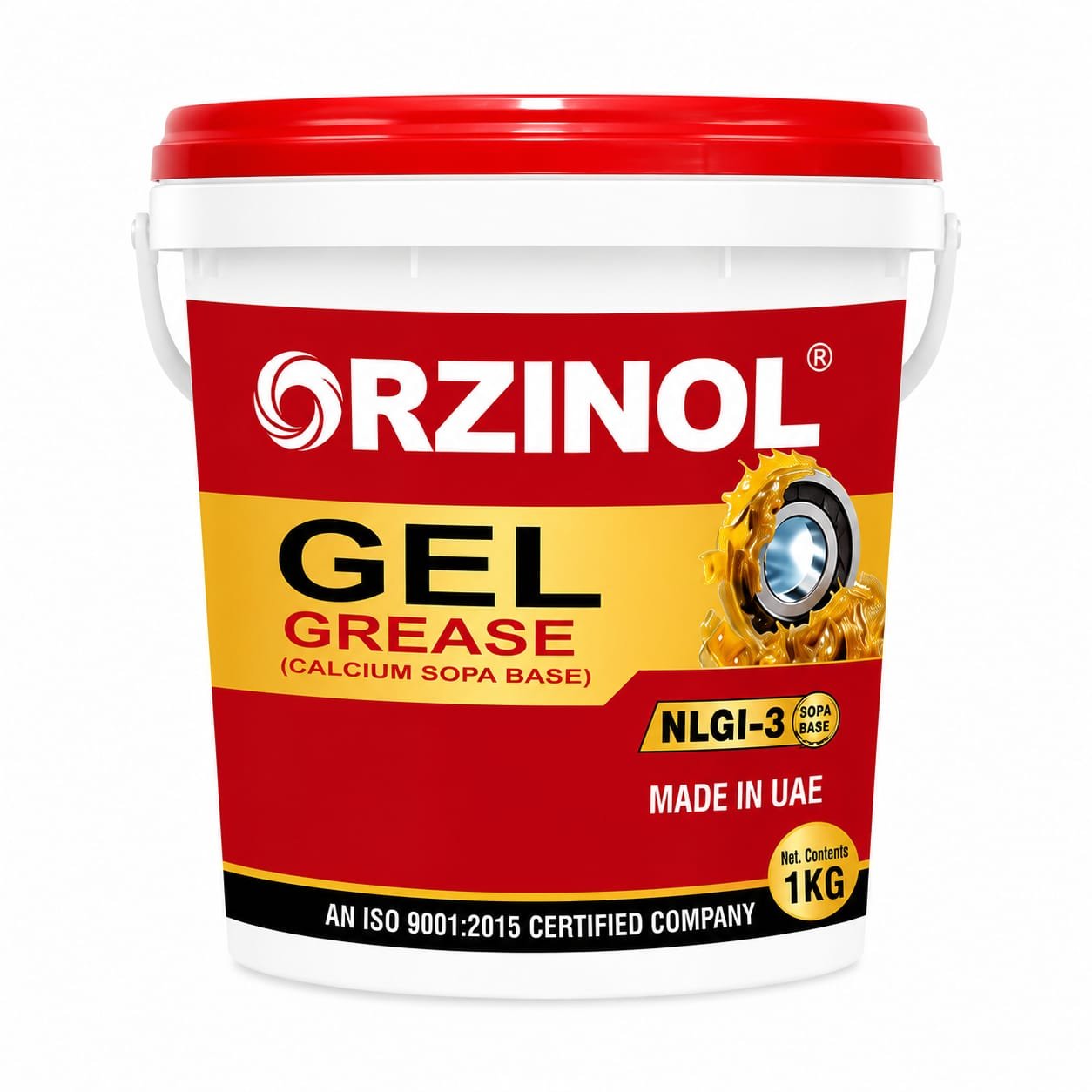 GEL GREASE RED